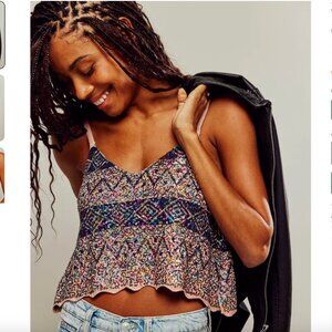 Free People Shimmy Tank, S, NWOT